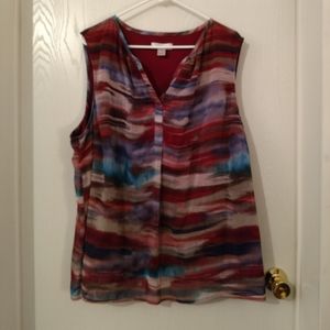 Christopher and Banks V-Neck shell